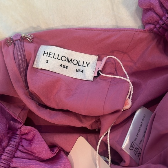 Hello  Molly NWT 🔥SALE🔥fuschia maxi dress - Picture 9 of 12